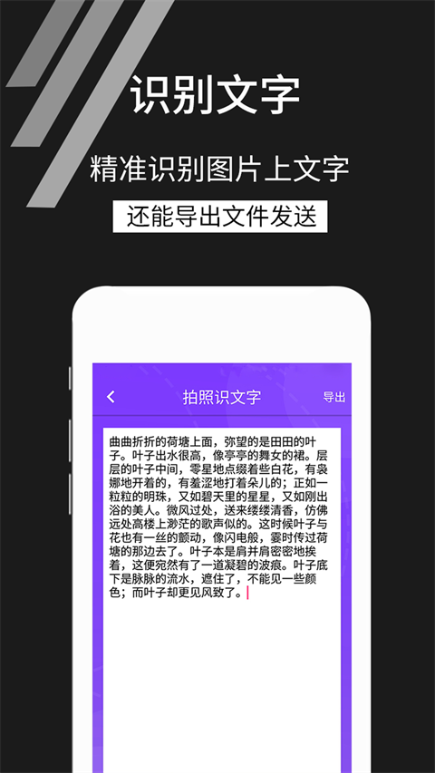 拍照识文字app