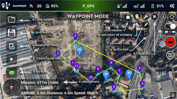 大疆荔枝app(litchi vue for dji)