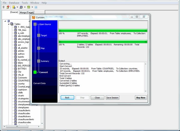 MysqlToMongo(MySQL转MongoDB数据库工具)