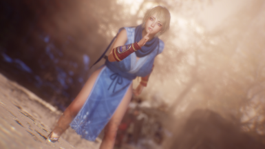 仁王2蓝色不知火舞服装MOD
