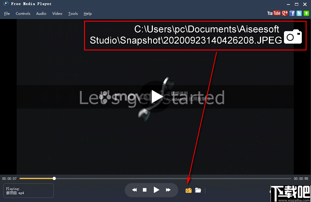 Aiseesoft Free Media Player(媒体播放器)