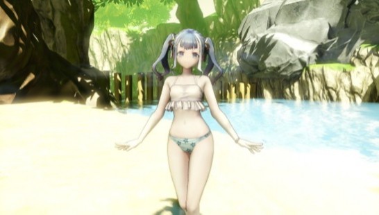 莱莎的炼金工房2帕特莉夏蓝白色泳衣MOD