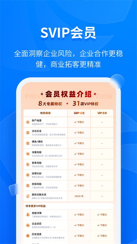 天眼查企业信用查询app