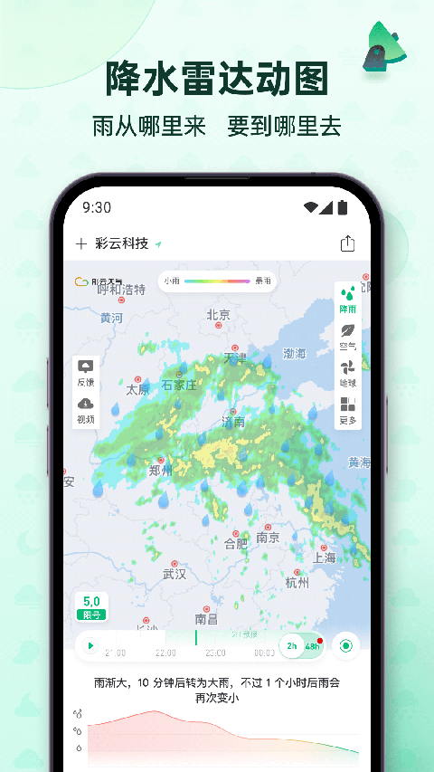 彩云天气app2024最新版