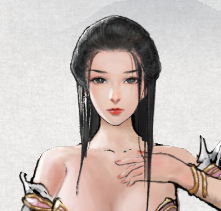 鬼谷八荒清凉白皙舞女服饰MOD