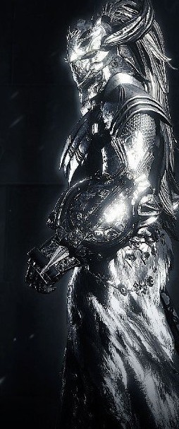 怪物猎人世界冰原银鬼骑士甲MOD