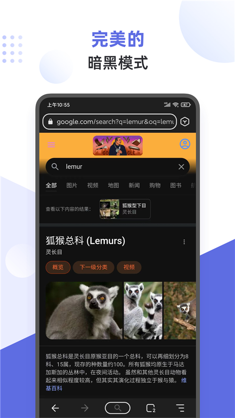 狐猴浏览器app(Lemur Browser)
