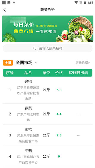 寿光蔬菜app