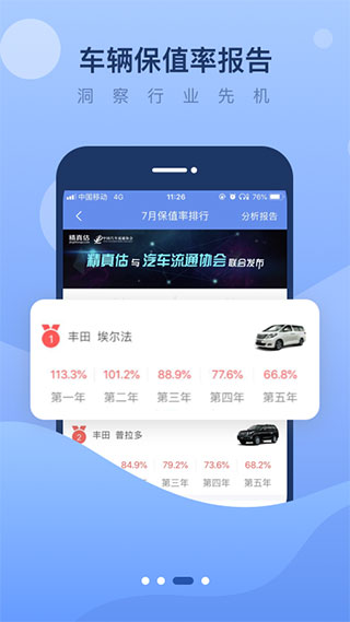 精真估二手车评估app