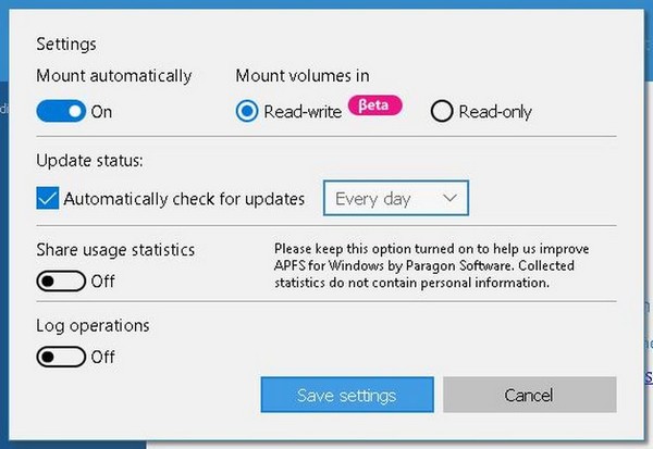 APFS for Windows(APFS格式转换工具)