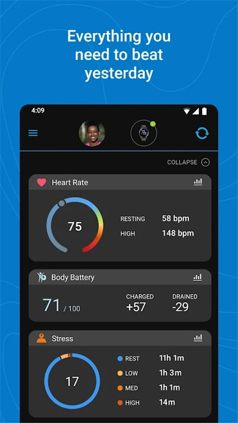 Garmin Connect app