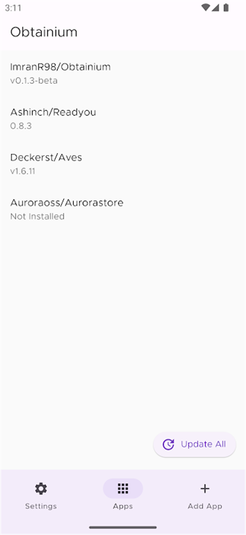 Obtainium应用更新追踪工具