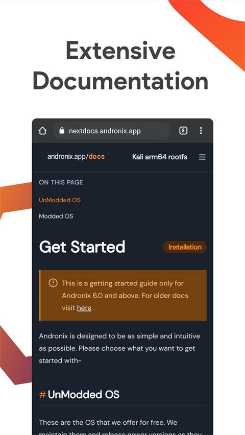Andronix app(Linux模拟器)