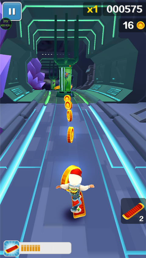 WxGame地铁跑酷空间站专用版