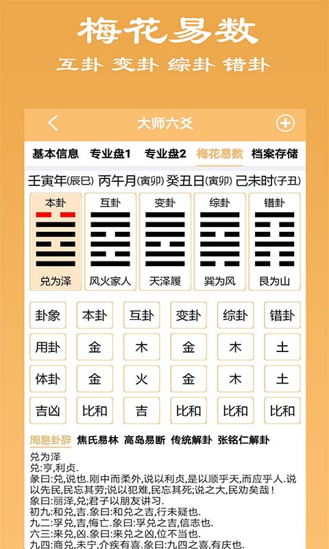 大师六爻排盘软件