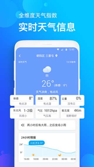 手机天气预报