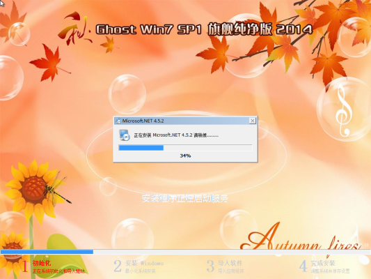 秋韵Ghost Win7 SP1 旗舰纯净版(32位) 2015.05 系统下载-2
