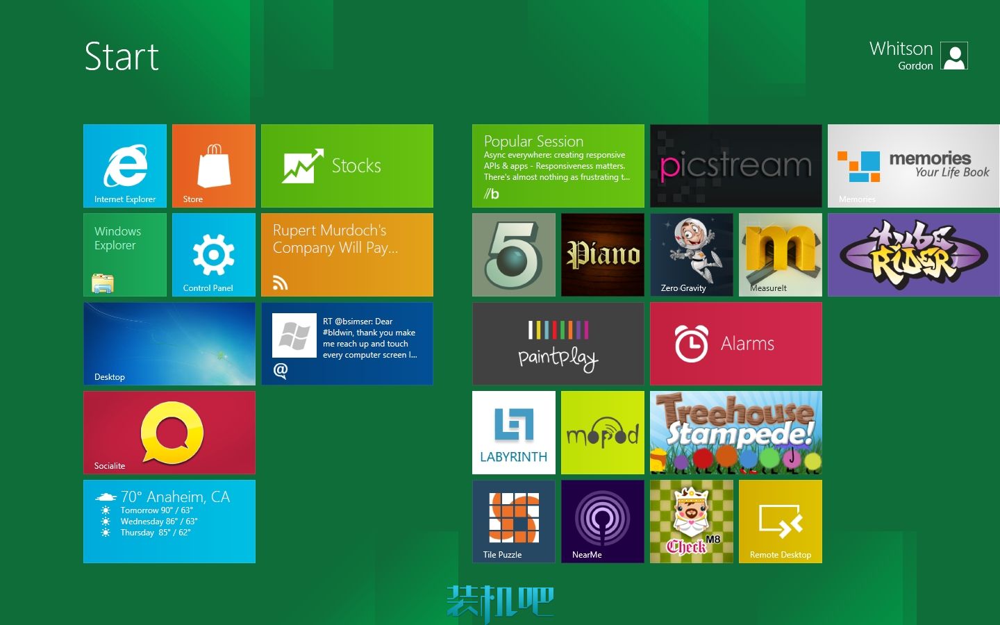 win8 metro界面的软件装在哪里