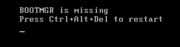 win7电脑开始时出现“bootmgr is missing”提示怎么办？