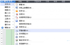 雨林木风win7旗舰版如何横向打印WPS文件